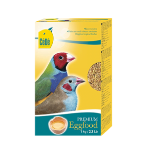 Alimento para pájaros exóticos