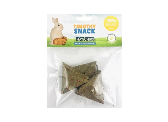 SNACK TIMOTHY CHIPS CON TROCITOS ZANAHORIA