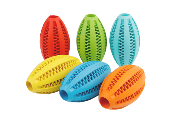 Juguete WARRIOR bola con dientes 7 cm - Marben Pets