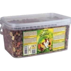 Alimento en pote para conejos