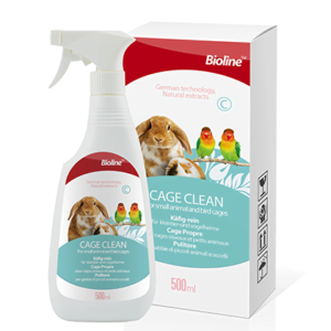 Spray para limpieza de jaulas
