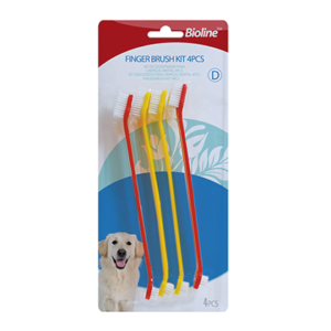 Set de 4 cepillos para dientes Bioline