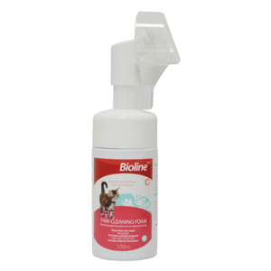 Limpieza para las patas del gato