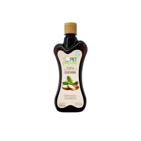 Shampoo Castaña Pet Nature 500 ml