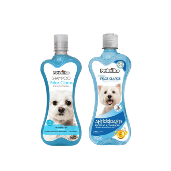 Shampoo para pelaje claro - Petbrilho 500 ml
