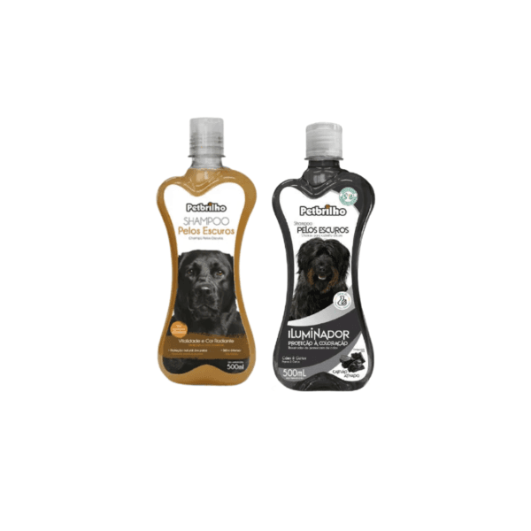 Shampoo Pelos Oscuros Petbrilho 500 ml