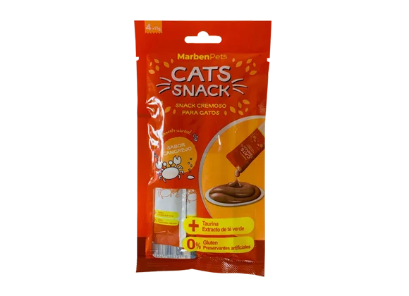 Tubito cremoso sabor cangrejo