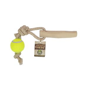 Palo de madera de café arábica con pelota
