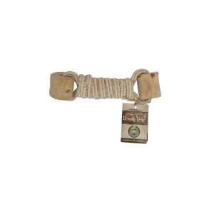 Palo de madera con cuerda