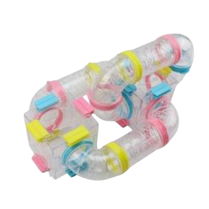 Set de bloques y tubos para hamster