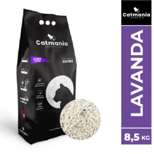 Arena para gatos Catmania con aroma a lavanda - 8,5 kg