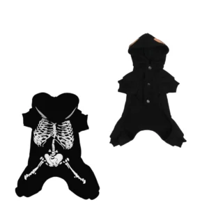 Disfraz halloween para mascotas diseño Esqueleto