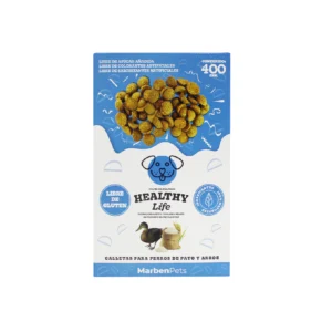 Galletas Healthy Life libre de gluten sabor pato y arroz