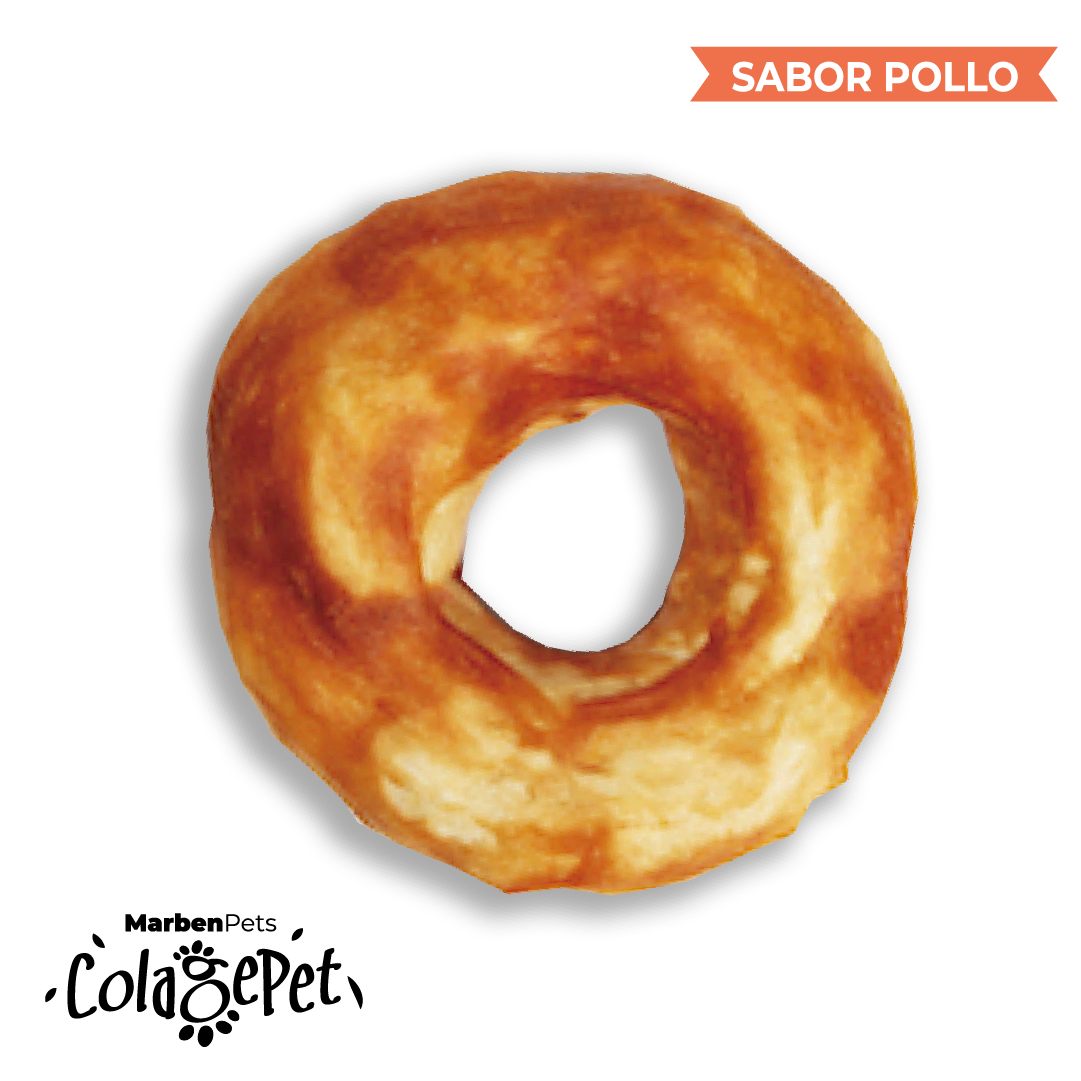 Colagepet dona, snack de colageno sabor pollo para perros Colagepet dona | Snack colágeno sabor pollo