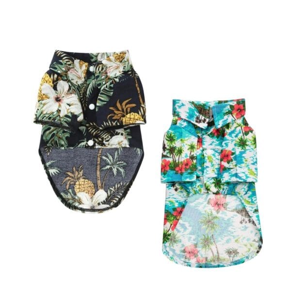 Guayabera hawaiana para mascotas Wonder Dog