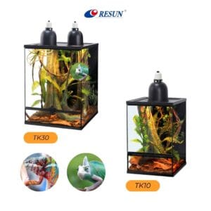 Kit de terrario tropical completo para reptiles - Resun
