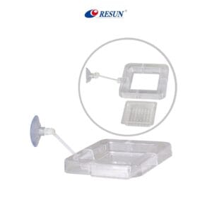 Anillo de alimentación flotante con brazo ajustable para acuarios - Resun