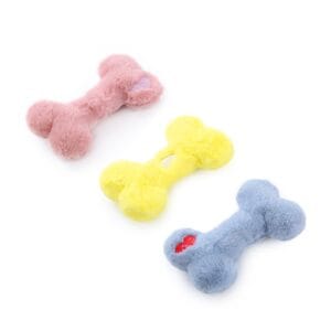 Peluche sonoro para perros Huesito 10x18 cm - Wonder Dog
