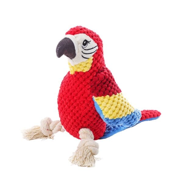 Peluche sonoro para perros diseño Guacamayo 30 cm - Wonder Dog