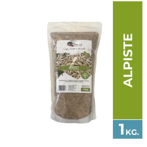 Semilla Alpiste para aves 1 Kg - Martín Pescador