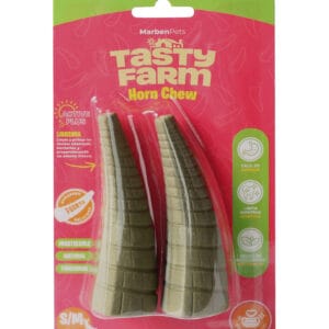 Snack masticable cuerno - Cuidado dental- S/M -Tasty farm