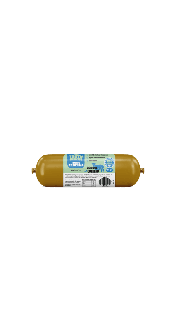 Salchicha monoproteica de cordero 150g