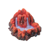 DECORACIÓN VOLCÁN PARA ACUARIO