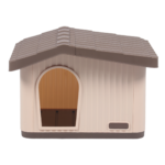 Casa para Perro Plástica Color Café