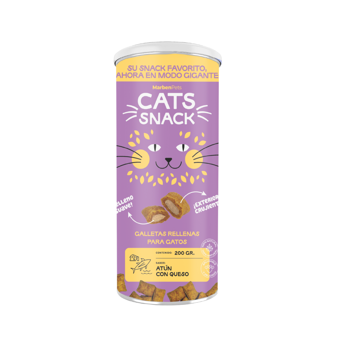 247 Tarro Galletas Rellenas Atún con Queso 200g - Image 1