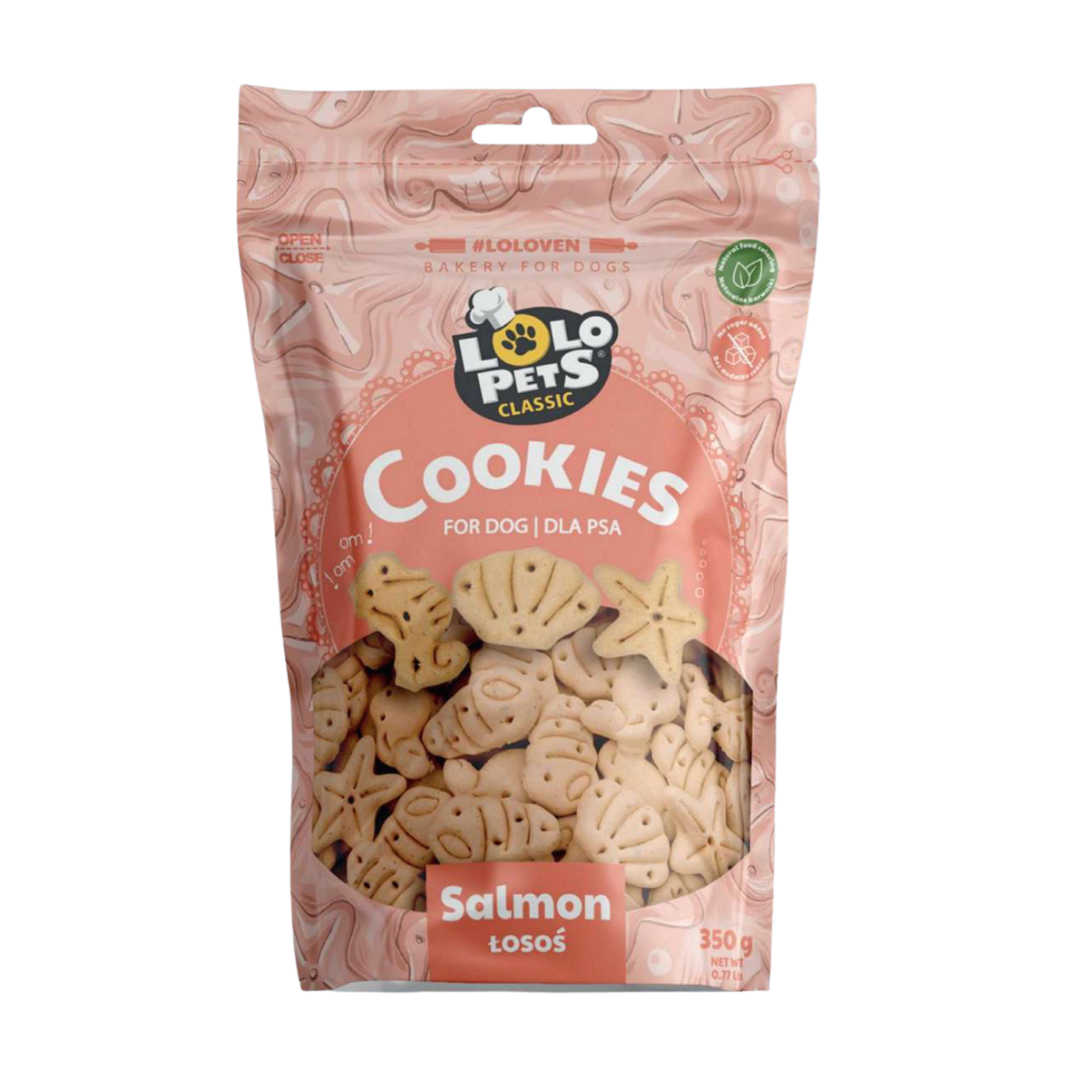 276 Galletas huesitos Mix playa con salmón - 350 g - Imagen 1