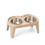 Comedero Elevado Doble para Mascotas