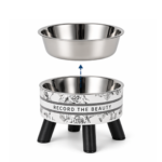 Comedero Elevado Estilo Letras para Mascotas - Imagen 3