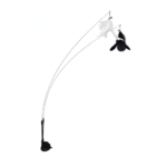 Varita flexible con plumas