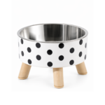 Comedero Elevado Estilo Geometric para Mascotas - Imagen 3