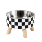 Comedero Elevado Estilo Geometric para Mascotas