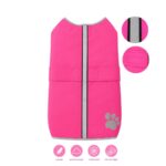Abrigo Reflect Rosado Reversible para Perro - Imagen 2