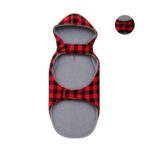 Abrigo Clásico Cuadros Rojo para Perro - Imagen 3