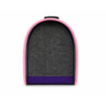 Bolsa de Transporte Porosa Morada para Mascotas - Imagen 3