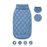Suéter Tejido Azul para Mascota - Imagen 2