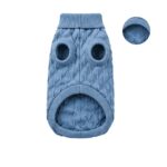 Suéter Tejido Azul para Mascota - Imagen 3