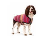 Poncho Boho Andino Rosado para Perros