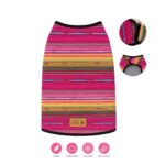 Poncho Boho Andino Rosado para Perros - Imagen 2