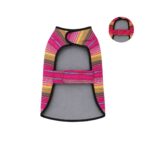 Poncho Boho Andino Rosado para Perros - Imagen 3