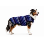 Poncho Boho Andino Azul para Perros