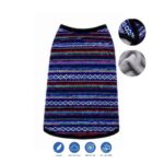 Poncho Boho Andino Azul para Perros - Imagen 2