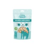 Salmón Liofilizado con Catnip 50 g – Cats Snack