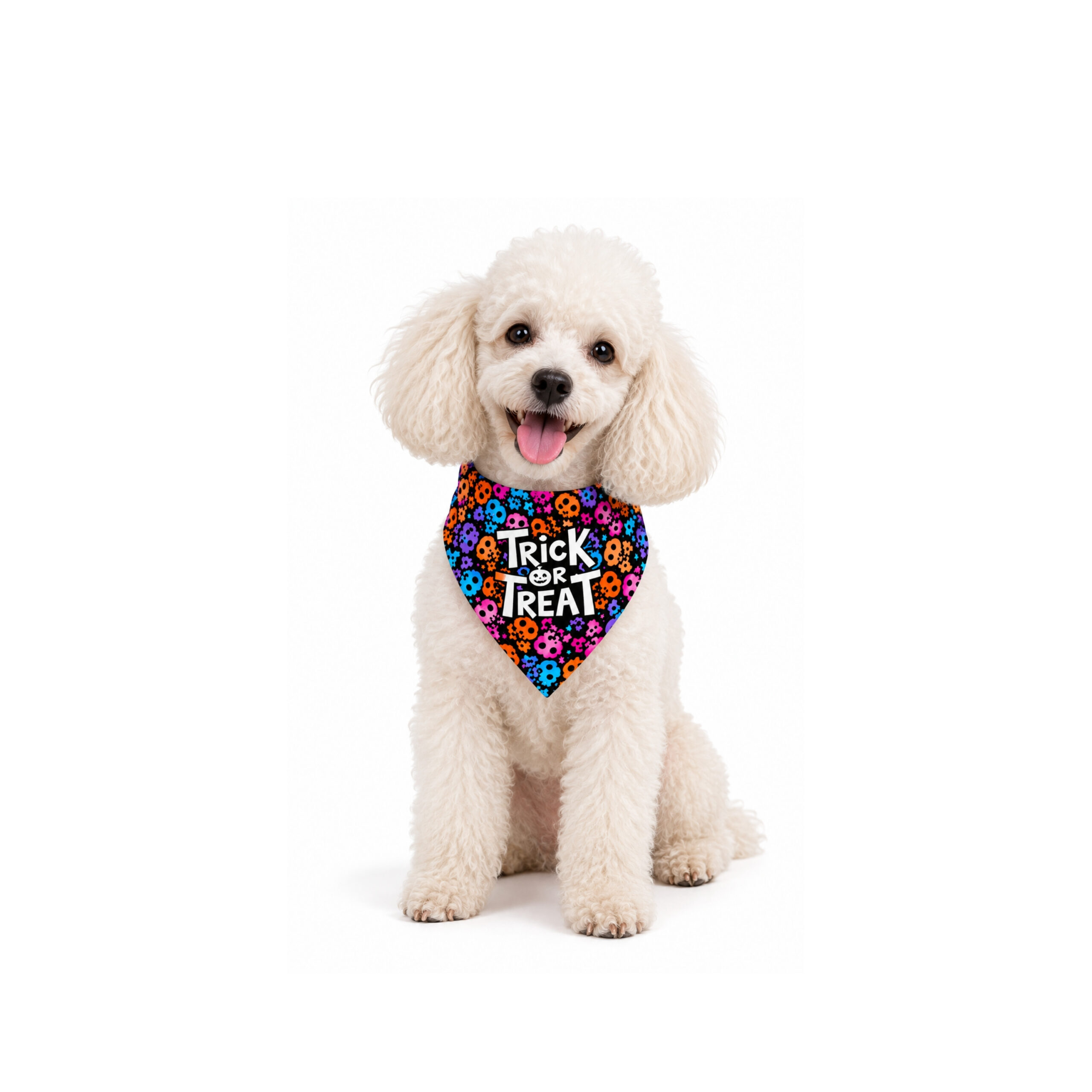FOTOS WEB 2 (11) Bandana para Mascotas Trick or Treat - Wonder Dog - Imagen 1