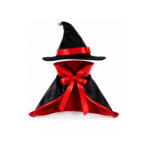 Disfraz de Brujo para Gatos Sombrero y Capa - Wonder Pet - Imagen 2