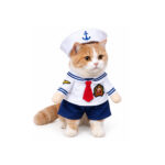 Traje de Marinero para Mascotas con Gorro - Wonder Pet